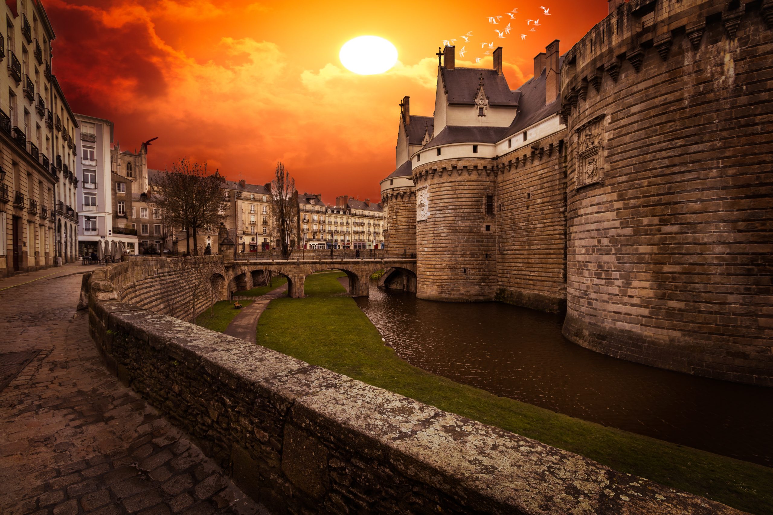 Château d'Anne de Bretagne situé à Nantes, en Pays de la Loire. Un lieu magique pour un événement professionnel en Pays de la Loire.